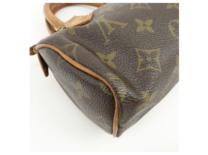 Lotto Borsa a Mano Louis Vuitton Monogram Mini Speedy e Tracolla M41534 J75011 - vista 14