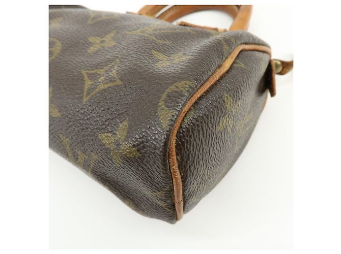 Lotto Borsa a Mano Louis Vuitton Monogram Mini Speedy e Tracolla M41534 J75011 - vista 15
