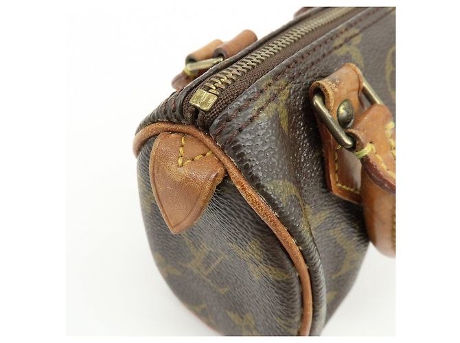 Lotto Borsa a Mano Louis Vuitton Monogram Mini Speedy e Tracolla M41534 J75011 - vista 18