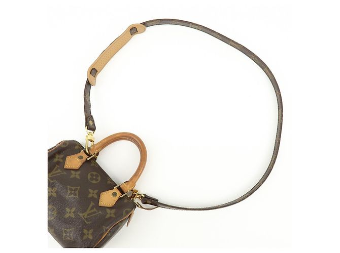 Lotto Borsa a Mano Louis Vuitton Monogram Mini Speedy e Tracolla M41534 J75011 - vista 6