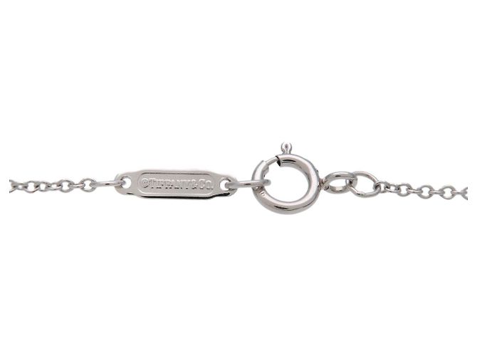 Collana Tiffany & Co Sentimental Heart Diamond PT950 Platinum - vista 4