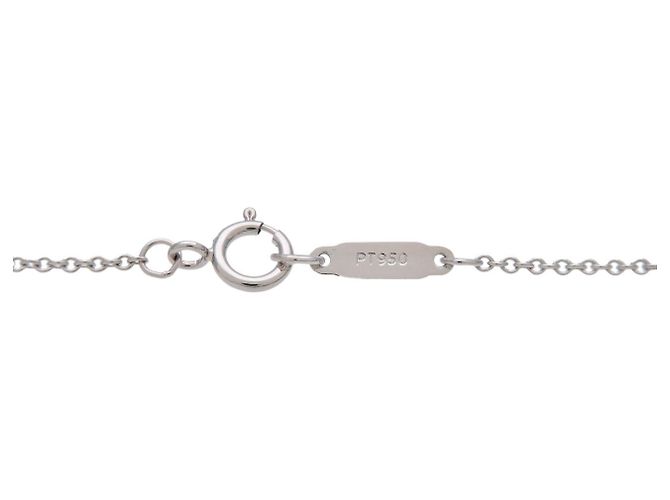 Collana Tiffany & Co Sentimental Heart Diamond PT950 Platinum - vista 5
