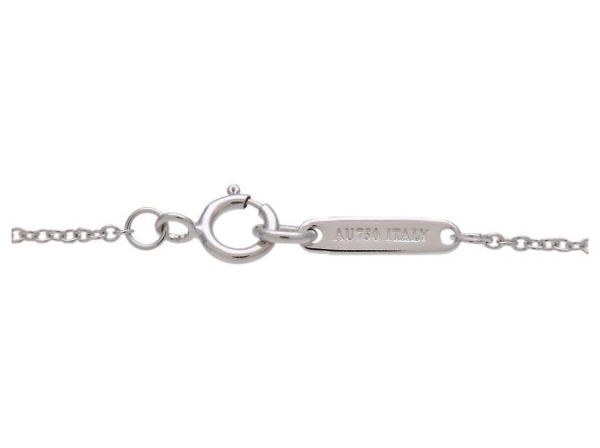Tiffany & Co Tiffany&Co. Collana Atlas Open Diamond K18 750WG White Gold - vista 5