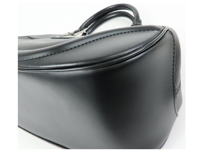 Louis Vuitton Epi Leather Sac Montaigne Hand Bag Noir M59302 - vista 14