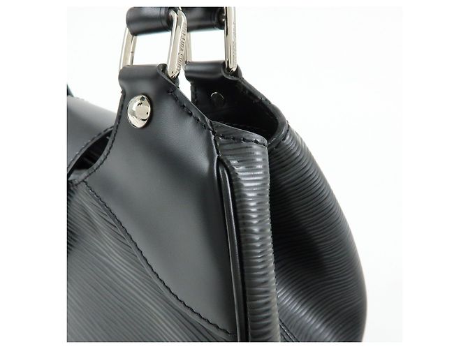 Louis Vuitton Epi Leather Sac Montaigne Hand Bag Noir M59302 - vista 16