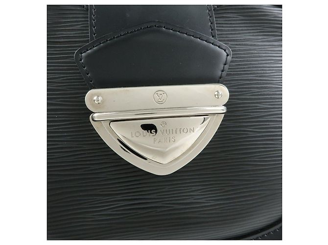 Louis Vuitton Epi Leather Sac Montaigne Hand Bag Noir M59302 - vista 19
