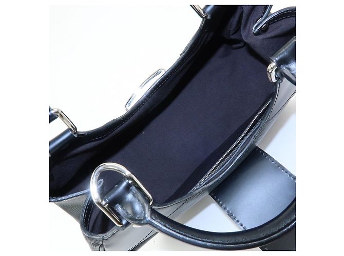 Louis Vuitton Epi Leather Sac Montaigne Hand Bag Noir M59302 - vista 21