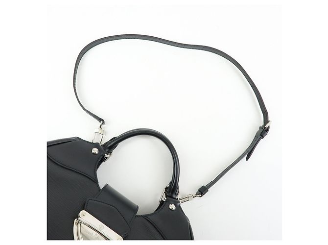 Louis Vuitton Epi Leather Sac Montaigne Hand Bag Noir M59302 - vista 6