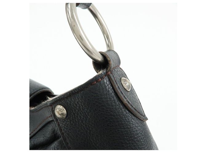 Louis Vuitton Monogram Mahina Solar PM Shoulder Bag Noir M93127 - vista 17