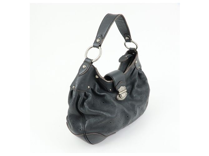 Louis Vuitton Monogram Mahina Solar PM Shoulder Bag Noir M93127 - vista 4