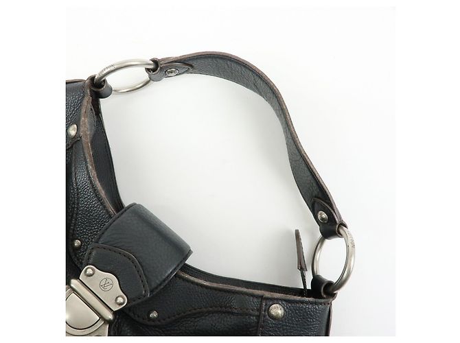 Louis Vuitton Monogram Mahina Solar PM Shoulder Bag Noir M93127 - vista 7