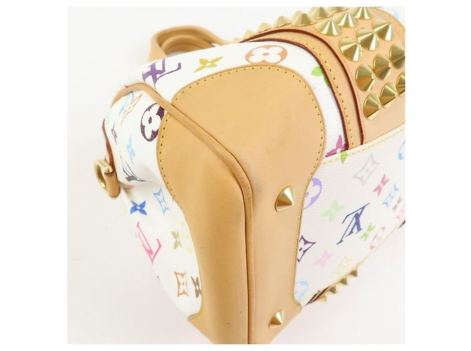 Louis Vuitton Monogram Multicolor Courtney MM 2Way Bag Blanc M45641 - vista 13