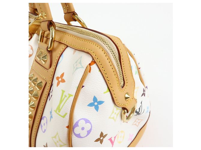 Louis Vuitton Monogram Multicolor Courtney MM 2Way Bag Blanc M45641 - vista 14