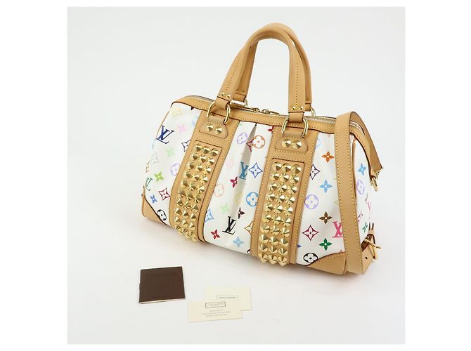 Louis Vuitton Monogram Multicolor Courtney MM 2Way Bag Blanc M45641 - vista 24