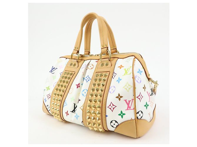 Louis Vuitton Monogram Multicolor Courtney MM 2Way Bag Blanc M45641 - vista 3