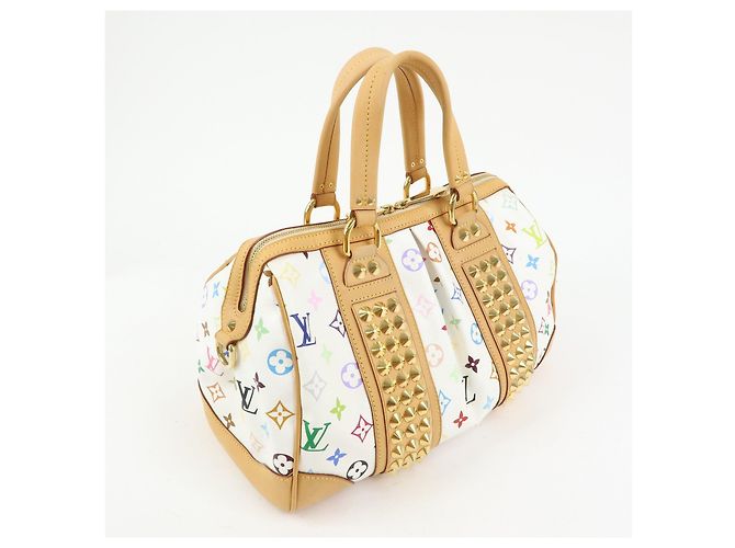 Louis Vuitton Monogram Multicolor Courtney MM 2Way Bag Blanc M45641 - vista 4