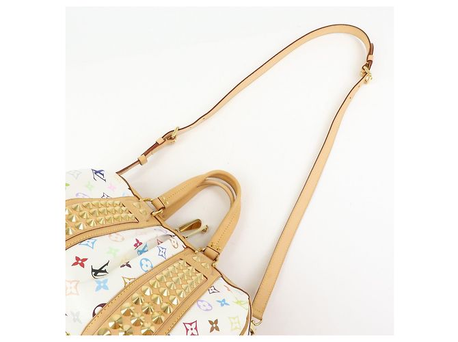 Louis Vuitton Monogram Multicolor Courtney MM 2Way Bag Blanc M45641 - vista 6