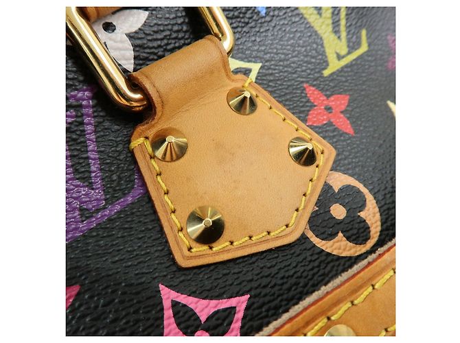 Borsa a mano Louis Vuitton Monogram Trouville Multicolor Noir M92662 - vista 10