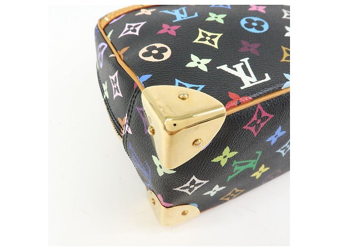 Borsa a mano Louis Vuitton Monogram Trouville Multicolor Noir M92662 - vista 12
