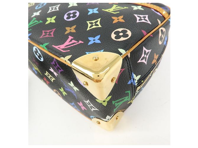 Borsa a mano Louis Vuitton Monogram Trouville Multicolor Noir M92662 - vista 13