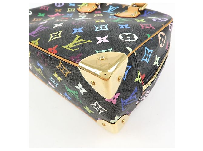 Borsa a mano Louis Vuitton Monogram Trouville Multicolor Noir M92662 - vista 14