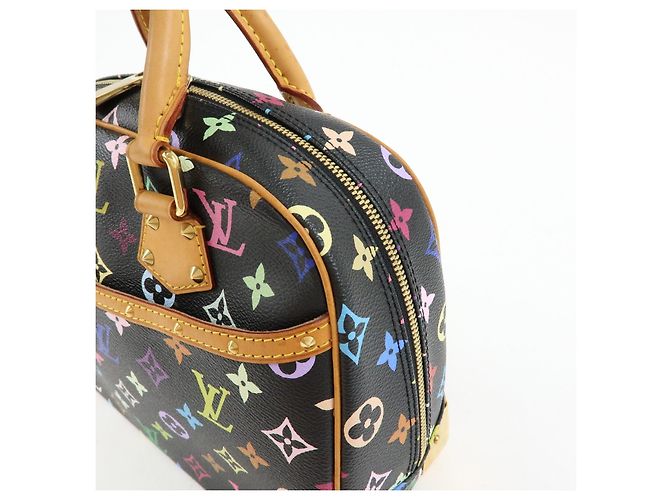 Borsa a mano Louis Vuitton Monogram Trouville Multicolor Noir M92662 - vista 15