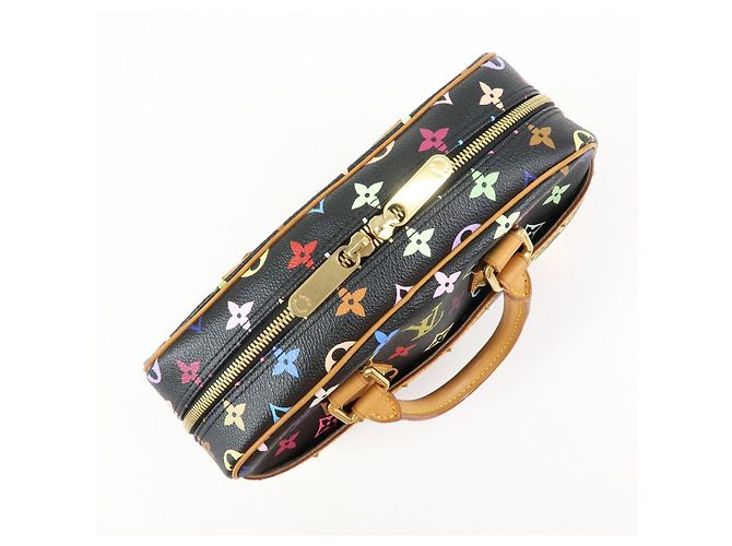 Borsa a mano Louis Vuitton Monogram Trouville Multicolor Noir M92662 - vista 17