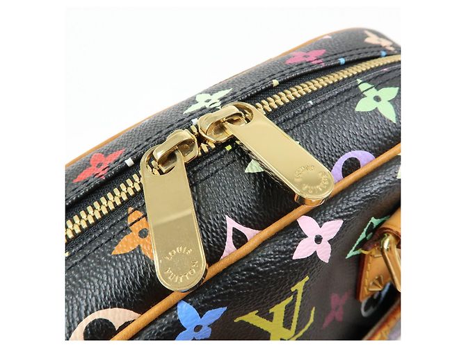 Borsa a mano Louis Vuitton Monogram Trouville Multicolor Noir M92662 - vista 18