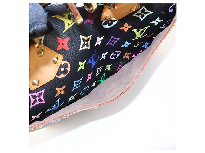 Borsa a mano Louis Vuitton Monogram Trouville Multicolor Noir M92662 - vista 19