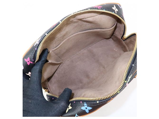 Borsa a mano Louis Vuitton Monogram Trouville Multicolor Noir M92662 - vista 20