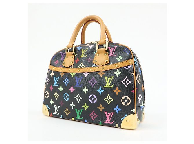 Borsa a mano Louis Vuitton Monogram Trouville Multicolor Noir M92662 - vista 3