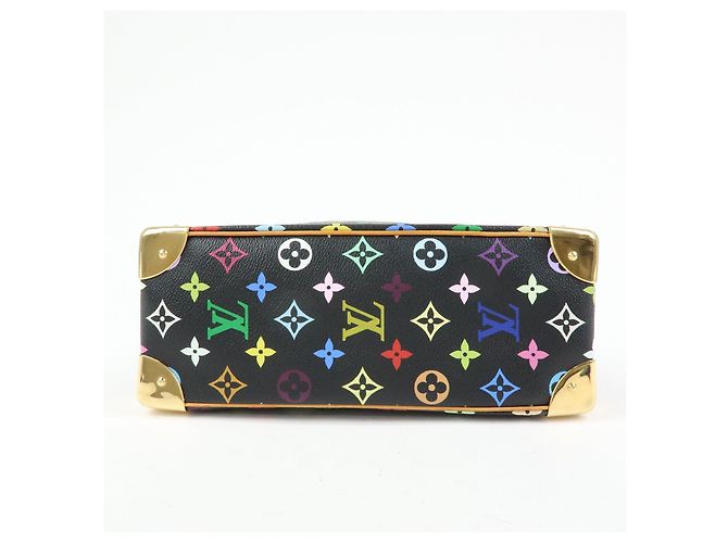 Borsa a mano Louis Vuitton Monogram Trouville Multicolor Noir M92662 - vista 5