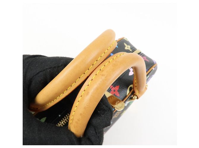 Borsa a mano Louis Vuitton Monogram Trouville Multicolor Noir M92662 - vista 7
