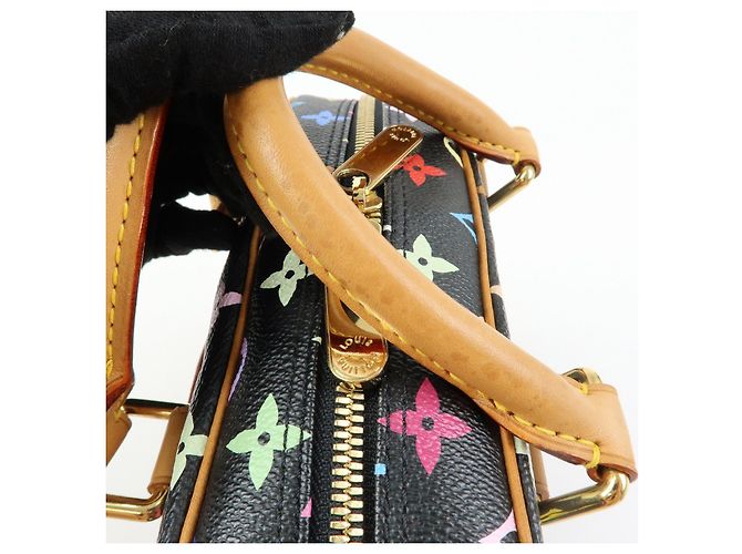 Borsa a mano Louis Vuitton Monogram Trouville Multicolor Noir M92662 - vista 8