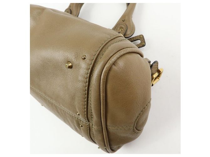 Chloé Borsa a mano in pelle Chloe Paddington Borsa Boston Marrone - vista 15