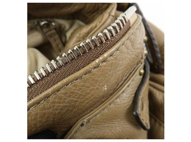 Chloé Borsa a mano in pelle Chloe Paddington Borsa Boston Marrone - vista 20