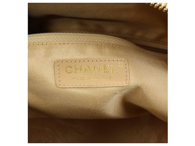 Borsa Boston CHANEL COCO Mark Caviarskin Beige - vista 23