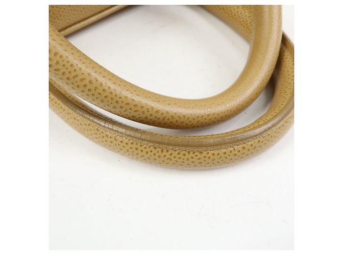 Borsa Boston CHANEL COCO Mark Caviarskin Beige - vista 8