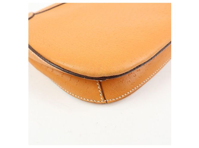 Salvatore Ferragamo Borsa a mano e a tracolla Ferragamo Gancini in pelle Orange - vista 13