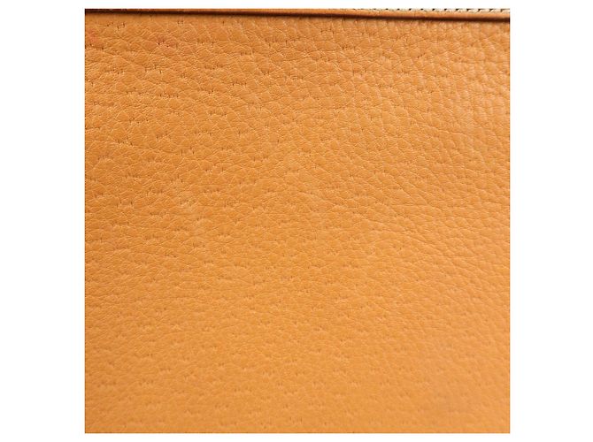 Salvatore Ferragamo Borsa a mano e a tracolla Ferragamo Gancini in pelle Orange - vista 15