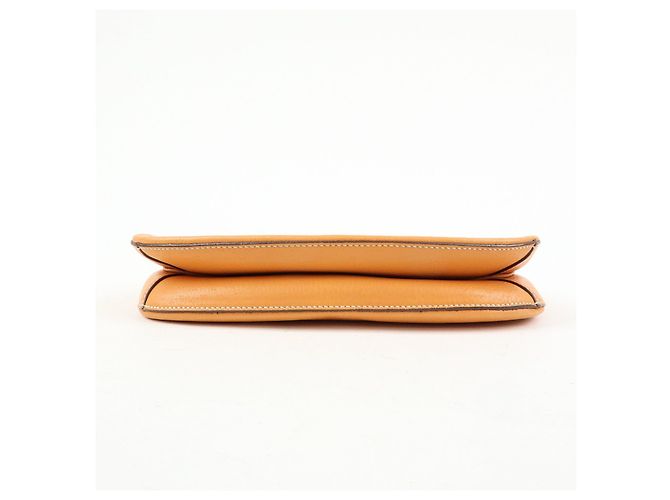 Salvatore Ferragamo Borsa a mano e a tracolla Ferragamo Gancini in pelle Orange - vista 5