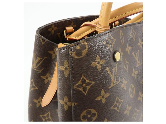 Louis Vuitton Monogram Montaigne MM 2Way Bag Hand Bag M41056 - vista 13