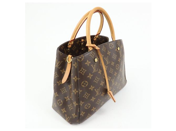 Louis Vuitton Monogram Montaigne MM 2Way Bag Hand Bag M41056 - vista 4