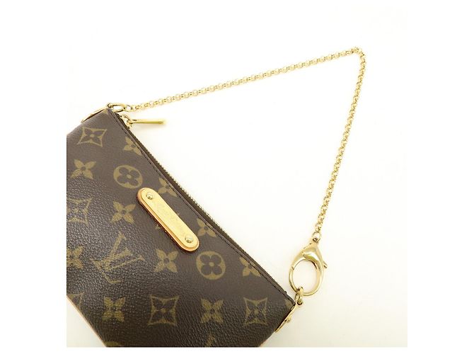 Louis Vuitton Monogram Pochette Milla MM Borsa a mano con catena M60094 - vista 6