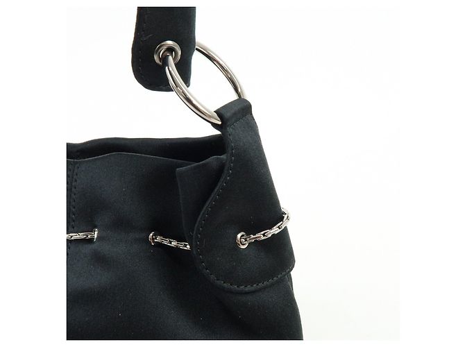 Borsa a spalla e borsa a mano in nylon con logo TOD'S Nero Argento - vista 14