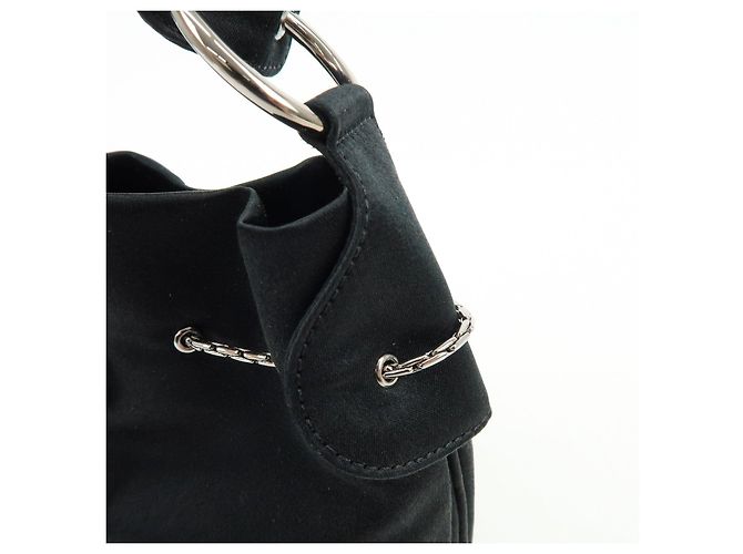 Borsa a spalla e borsa a mano in nylon con logo TOD'S Nero Argento - vista 15