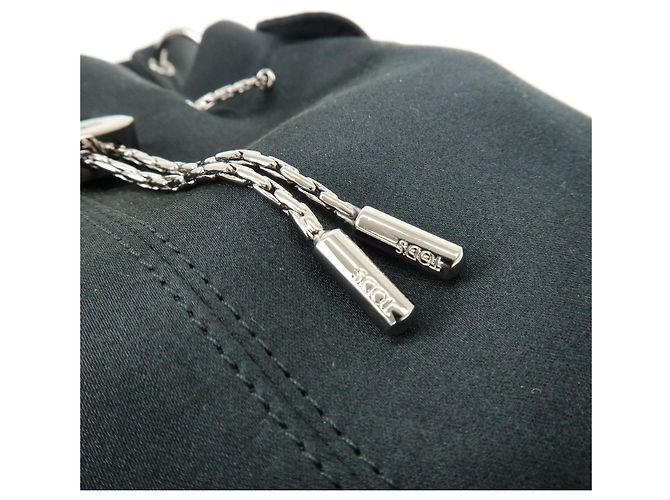 Borsa a spalla e borsa a mano in nylon con logo TOD'S Nero Argento - vista 18