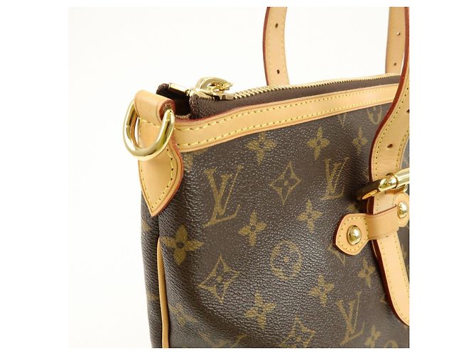 Louis Vuitton Monogram Palermo GM 2Way Hand Bag Brown M40146 - vista 15