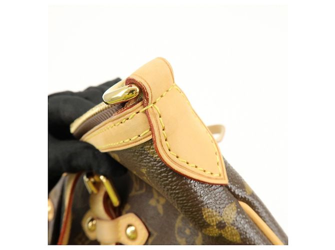 Louis Vuitton Monogram Palermo GM 2Way Hand Bag Brown M40146 - vista 18