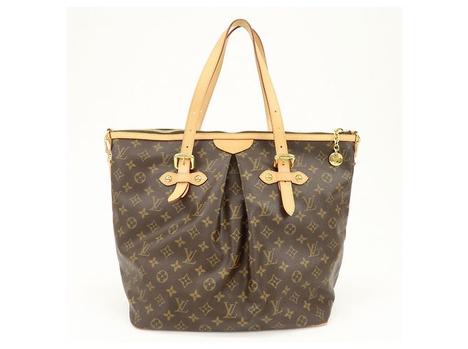 Louis Vuitton Monogram Palermo GM 2Way Hand Bag Brown M40146 - vista 2